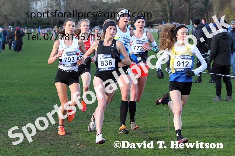 Senior Women and Under-23s, European Cross Country Championships Trials, Sefton Park, Liverpool. Photo: David T. Hewitson/Sports for All Pics